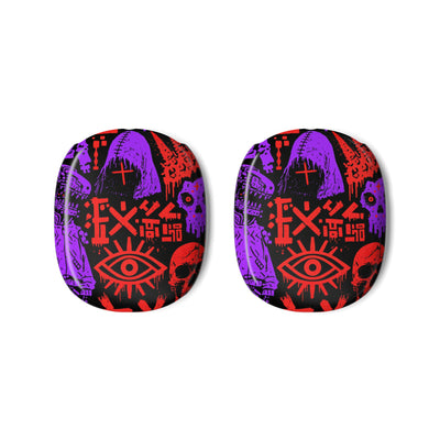 Underground Cyber Glyphs · Hard Case for AirPods Max · Black