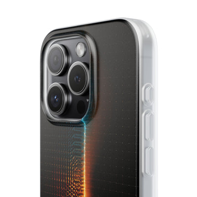 Luminous Refraction Grid · Lite Phone Case for iPhone ·  Black