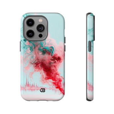 Sonic Bloom · Tough Phone Case for iPhone · Red