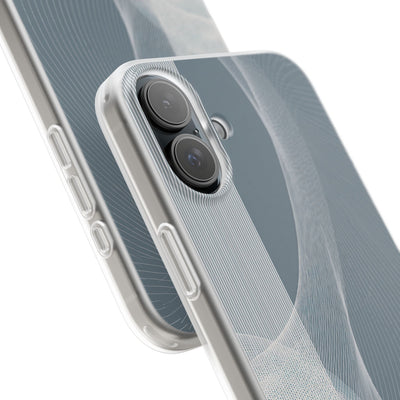 Slate Contour Drift · Lite Phone Case for iPhone ·  Grey