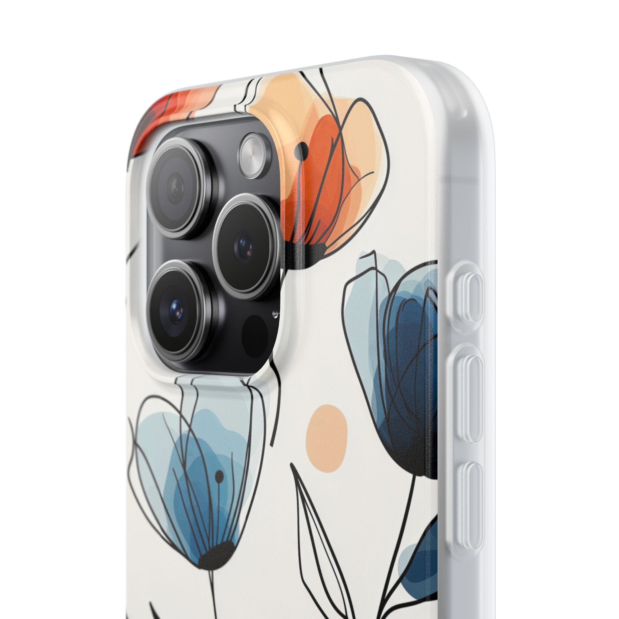 Ink Watercolor Tulips · Soft