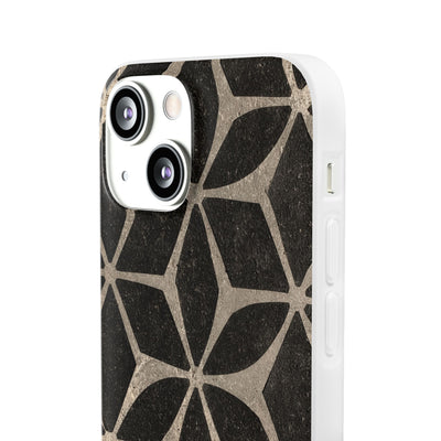 Concrete Mosaic Star · Lite Phone Case for iPhone ·  Black