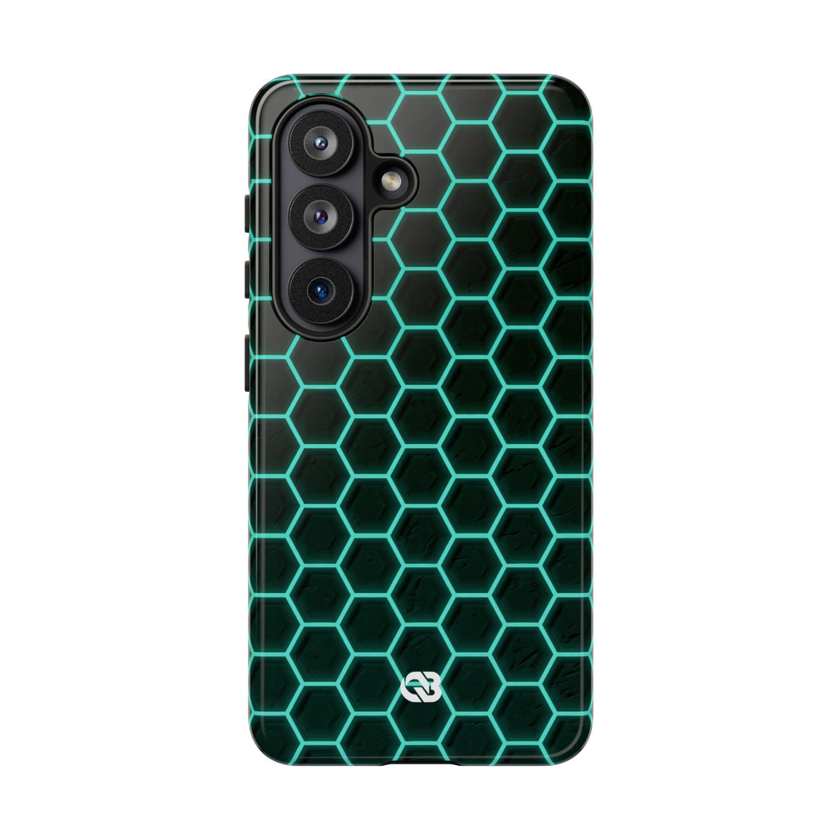 Neon Hex Spectrum · Tough Phone Case for Samsung · Teal