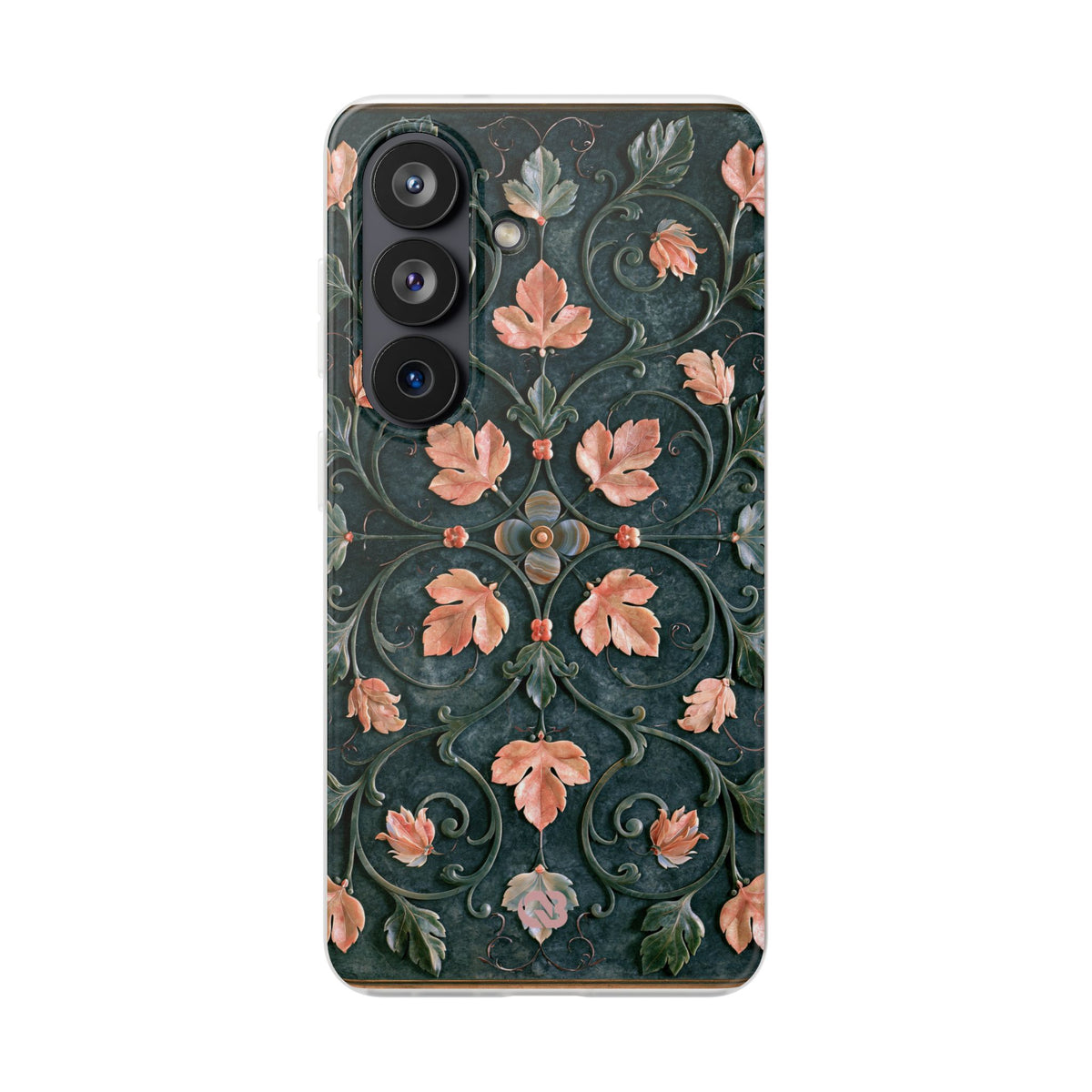 Florentine Rose Arabesque · Lite Phone Case for Samsung · Green