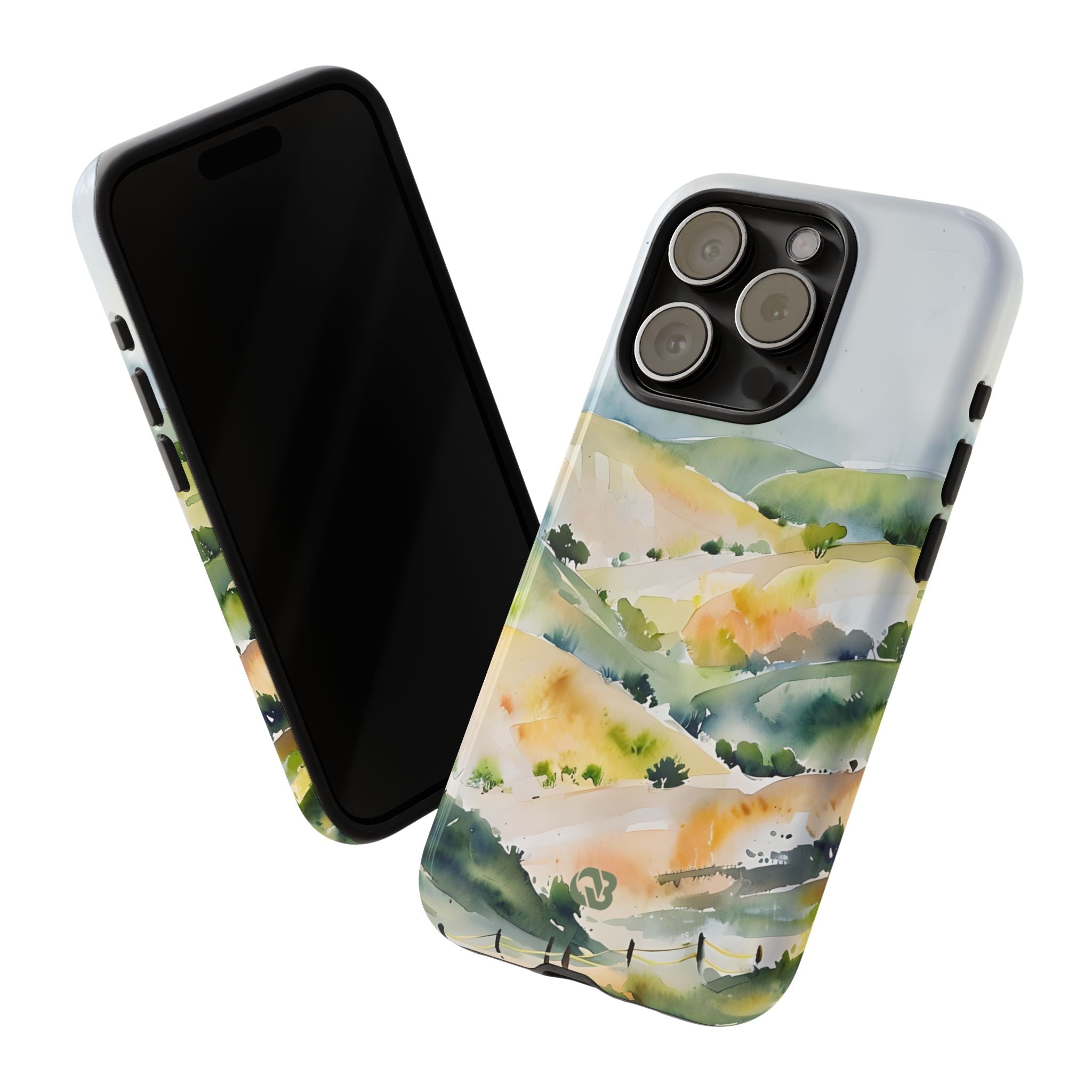 Verdant Mist Valleys · Tough Phone Case for iPhone