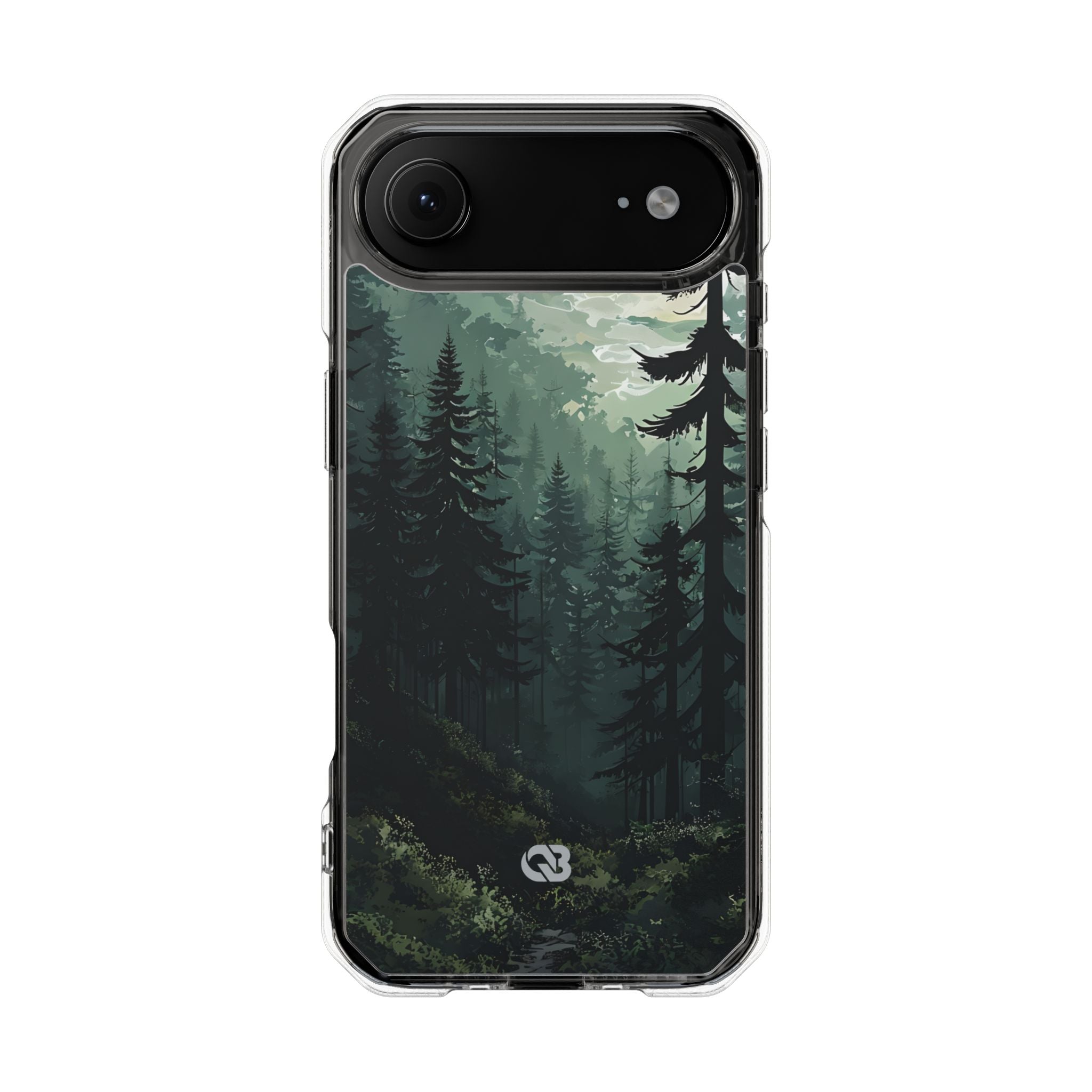 Misty Pine Shadow · Impact Phone Case for iPhone · Magsafe