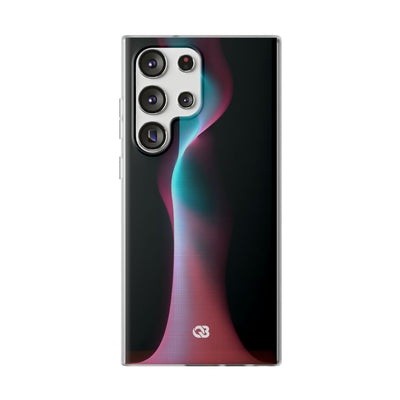 Neon Pixel Flow · Lite Phone Case for Samsung · Black