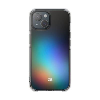 Black Impact MagSafe Phone Case for iPhone - Electric Prism Grain