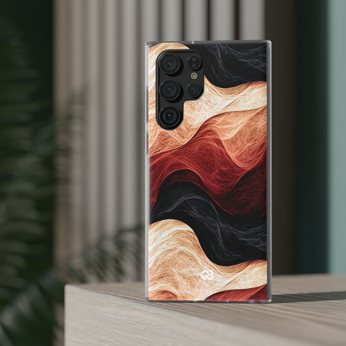 Ember Wave Dispersion · Lite Phone Case for Samsung · Red