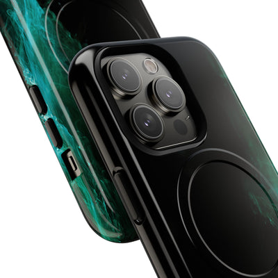 Luminous Plume · Tough 2.0 Magnetic Phone Case for iPhone · Teal