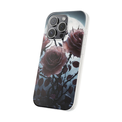 Lunar Lace Petals · Soft Coque de téléphone pour iPhone