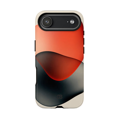 Translucent Crimson Form · Tough Phone Case for iPhone · Red