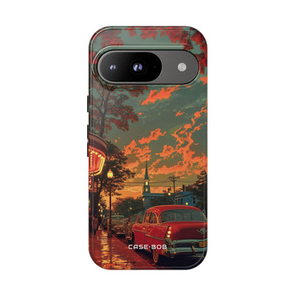 Crimson Classic Google Pixel 9 Case - Tough