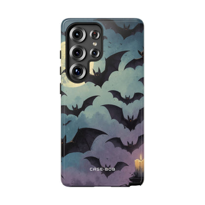 Leuchtender Fledermaus-Schwarm Samsung S25 Ultra Case - Tough