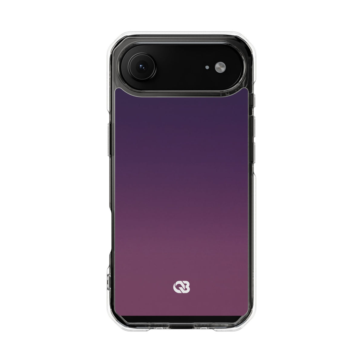 Velvet Dusk · Clear Impact Magnetic Phone Case for iPhone · Purple