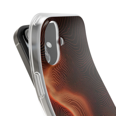 Caldera Ridge · Lite Phone Case for iPhone ·  Orange