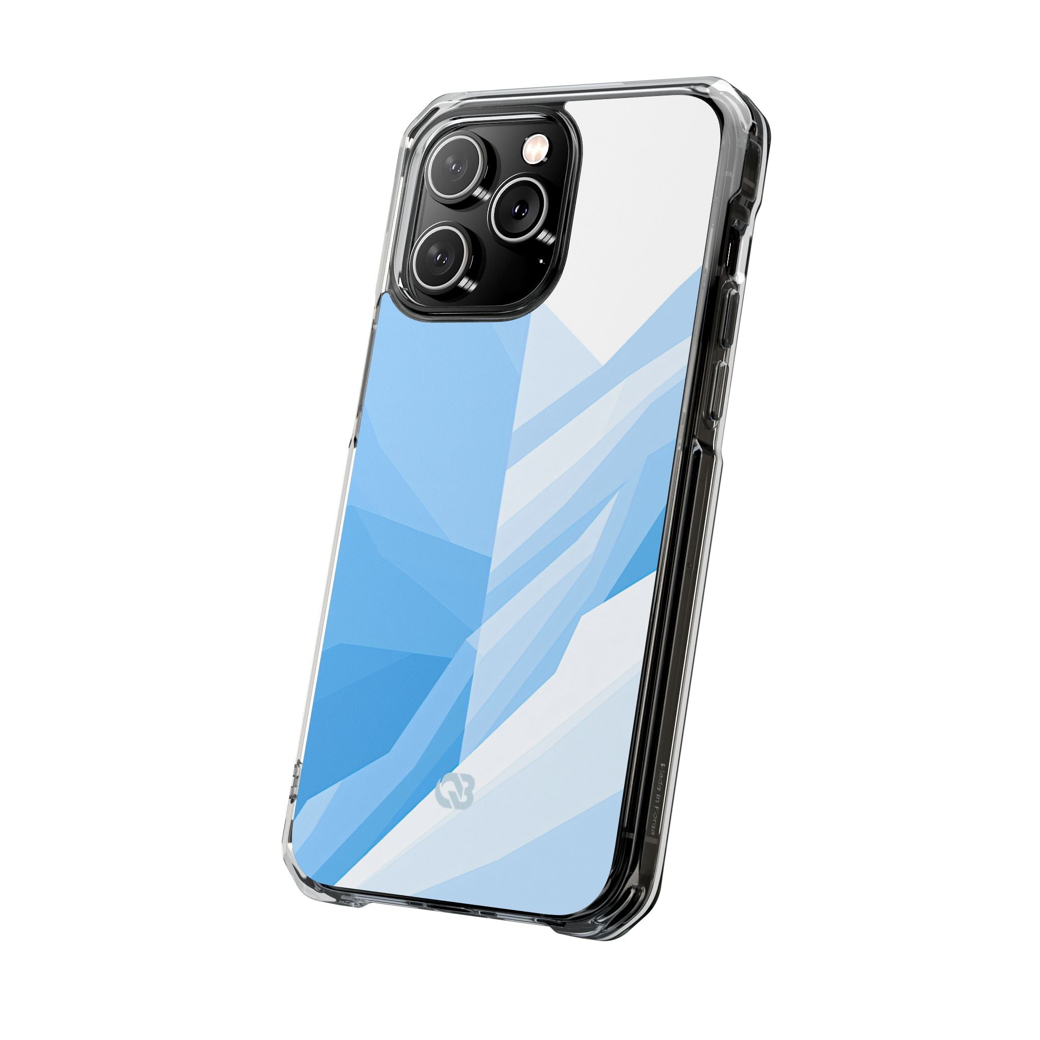 Blue Impact MagSafe Phone Case for iPhone - Arctic Glacial Ridge
