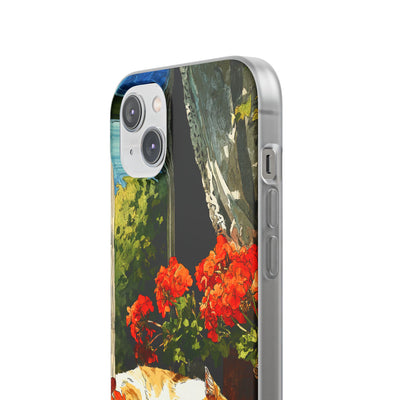 Sleeping Ginger Bloom · Soft Hoesje voor iPhone