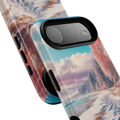 Snowy Footprints iPhone 17 Air Case - Tough+ - CASE•BOB