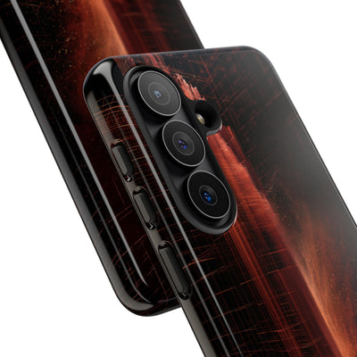 Luminous Monolith · Tough Phone Case for Samsung · Black