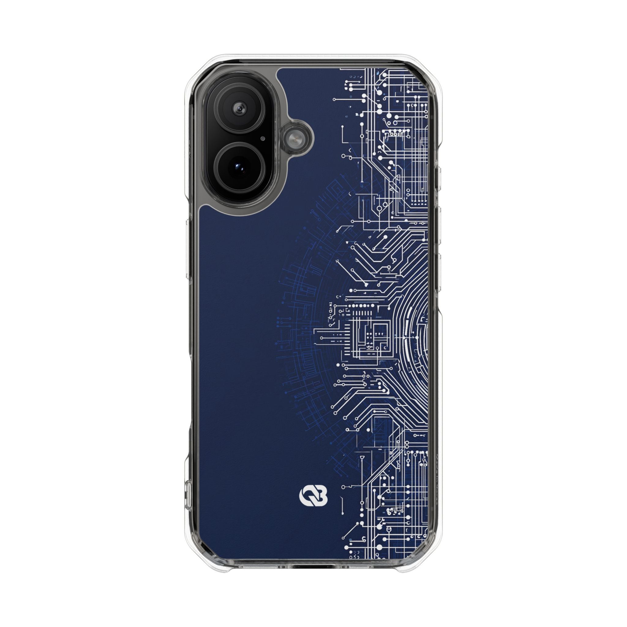 Blue Impact MagSafe Phone Case for iPhone - Cobalt Circuit Logic