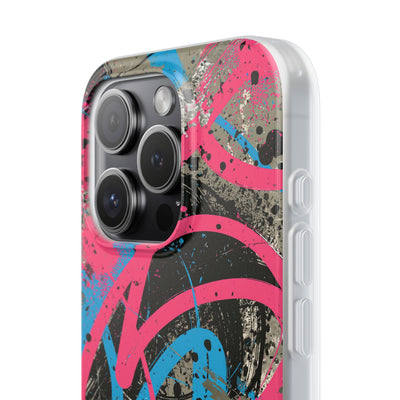 Cyber Splatter Flow · Lite Phone Case for iPhone ·  Pink