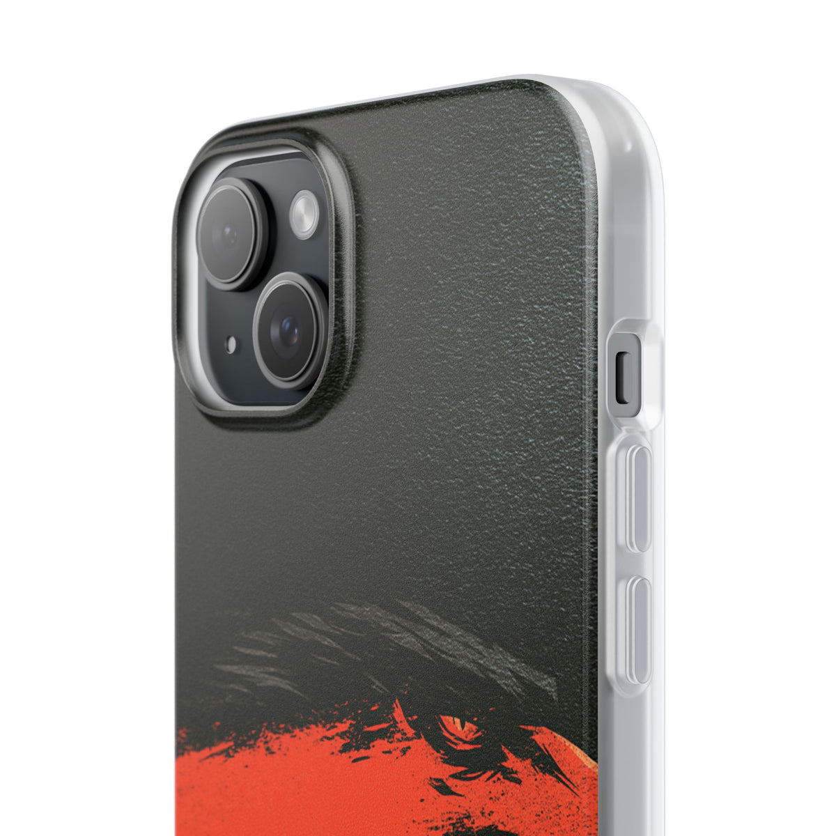 Crimson Raptor Noir · Lite Phone Case for iPhone ·  Black
