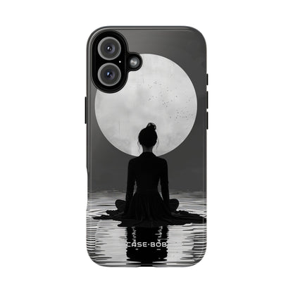 Moonlit Silhouette iPhone 16 Plus Case - Tough