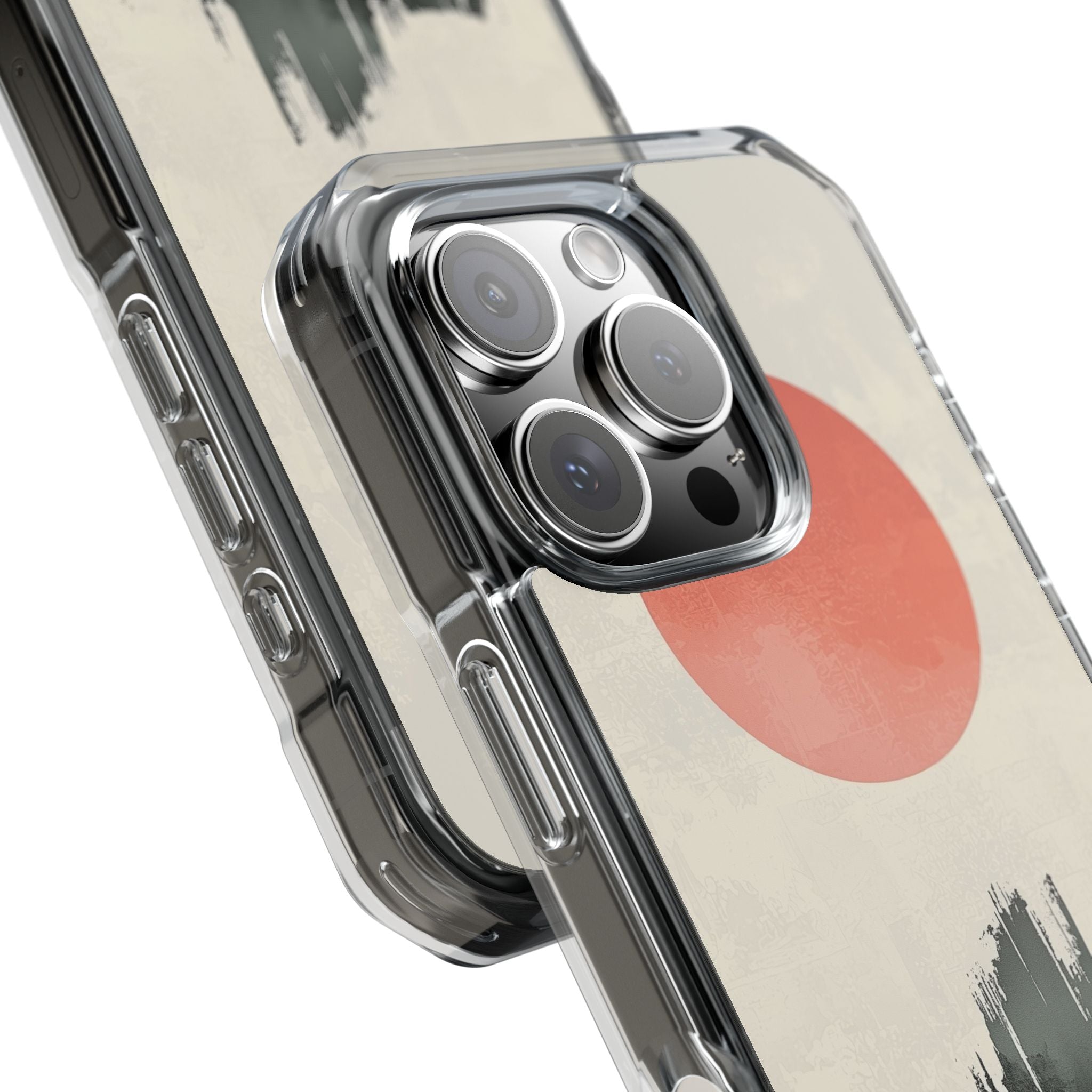 Crimson Sun Strokes · Impact Hoesje voor iPhone · Magsafe