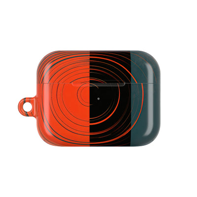 Orbital Meridian · Hard Case for AirPods & AirPods Pro · Orange