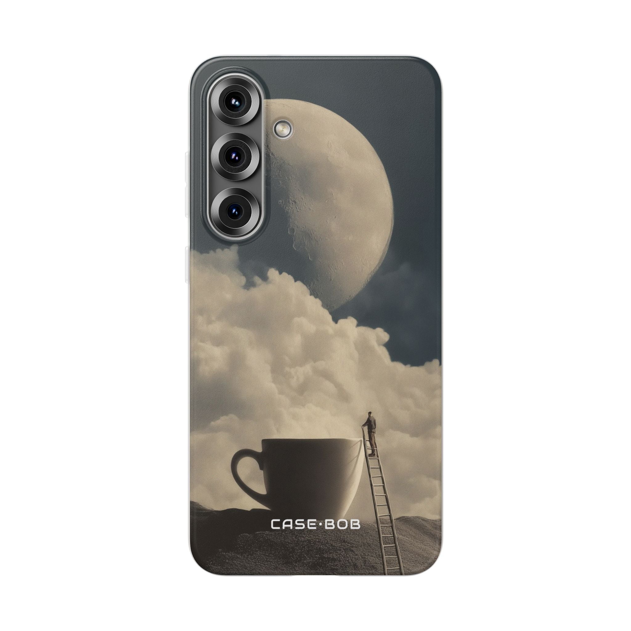 Celestial Coffee Cup Samsung S25 Plus Case - Soft