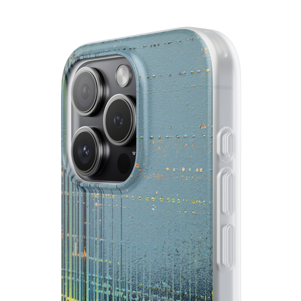 Acid Raster Circuit · Lite Phone Case for iPhone ·  Teal