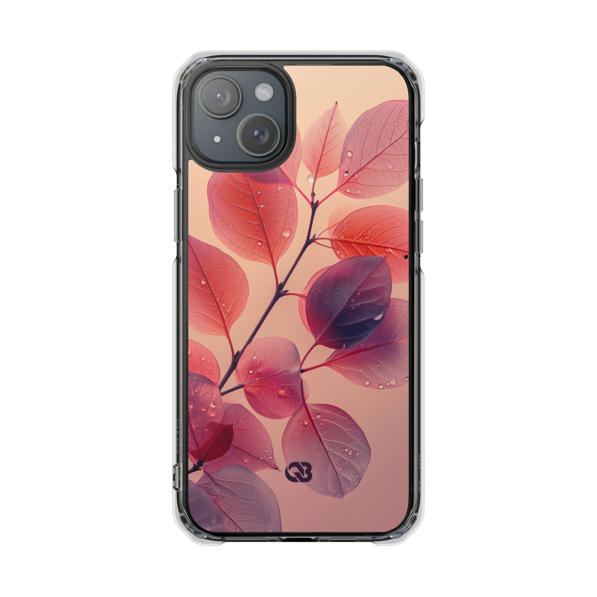 Dewy Magenta Foliage · Impact Custodia per iPhone · Magsafe