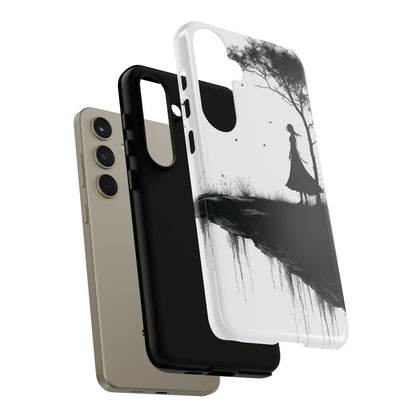 Cliffside Silhouette Samsung S24 Plus Case - Tough