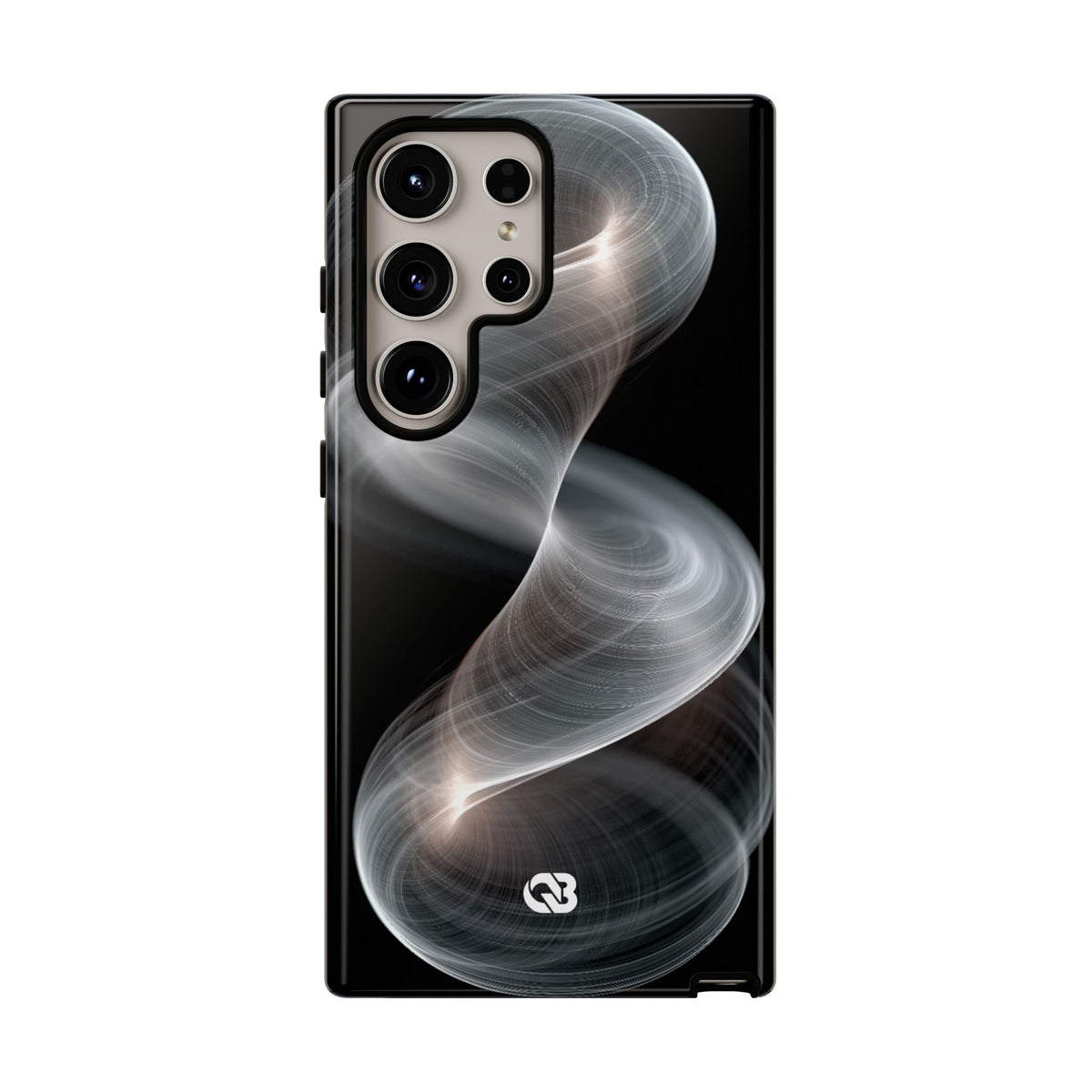 Luminous Vortex · Tough Phone Case for Samsung · Black