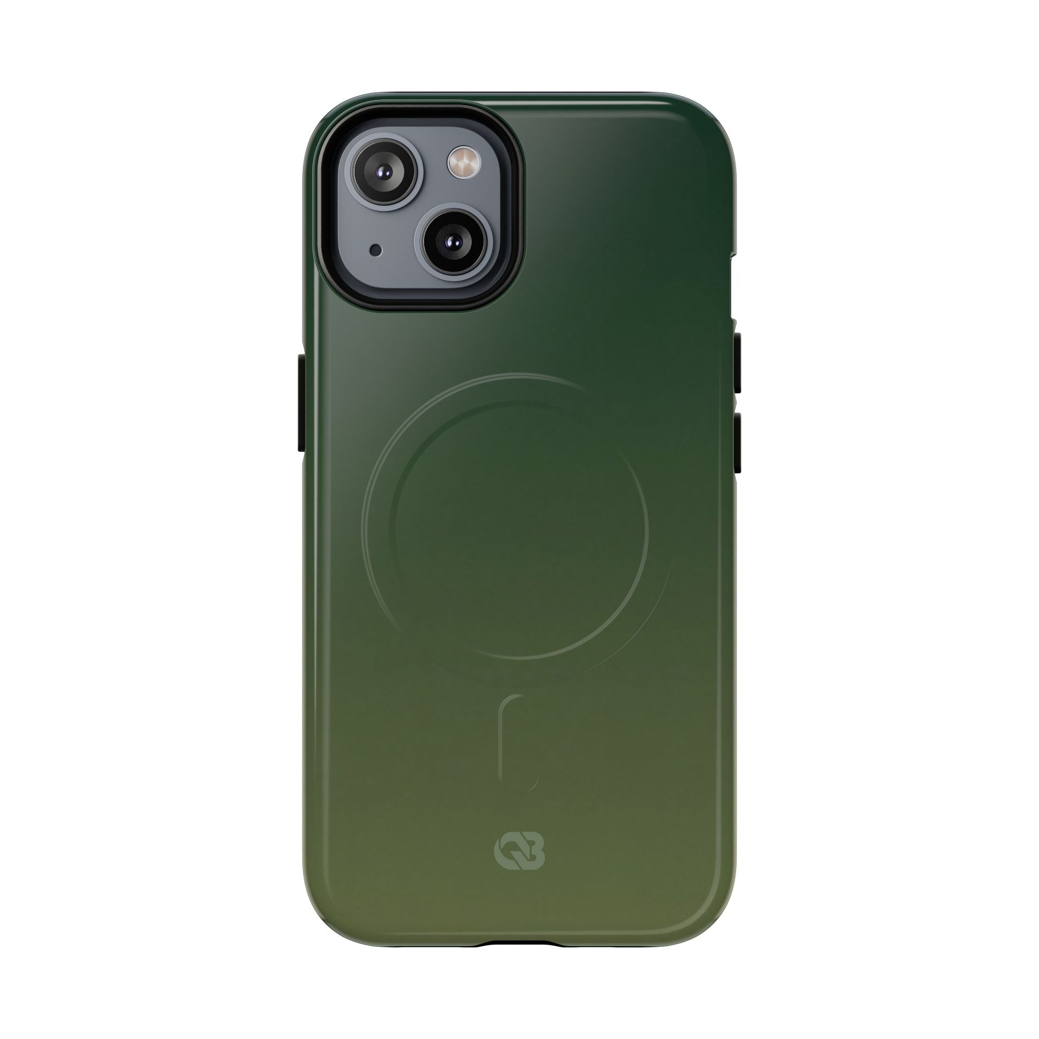 Green Tough 2.0 Magsafe Phone Case for iPhone - Shadow Moss Grain