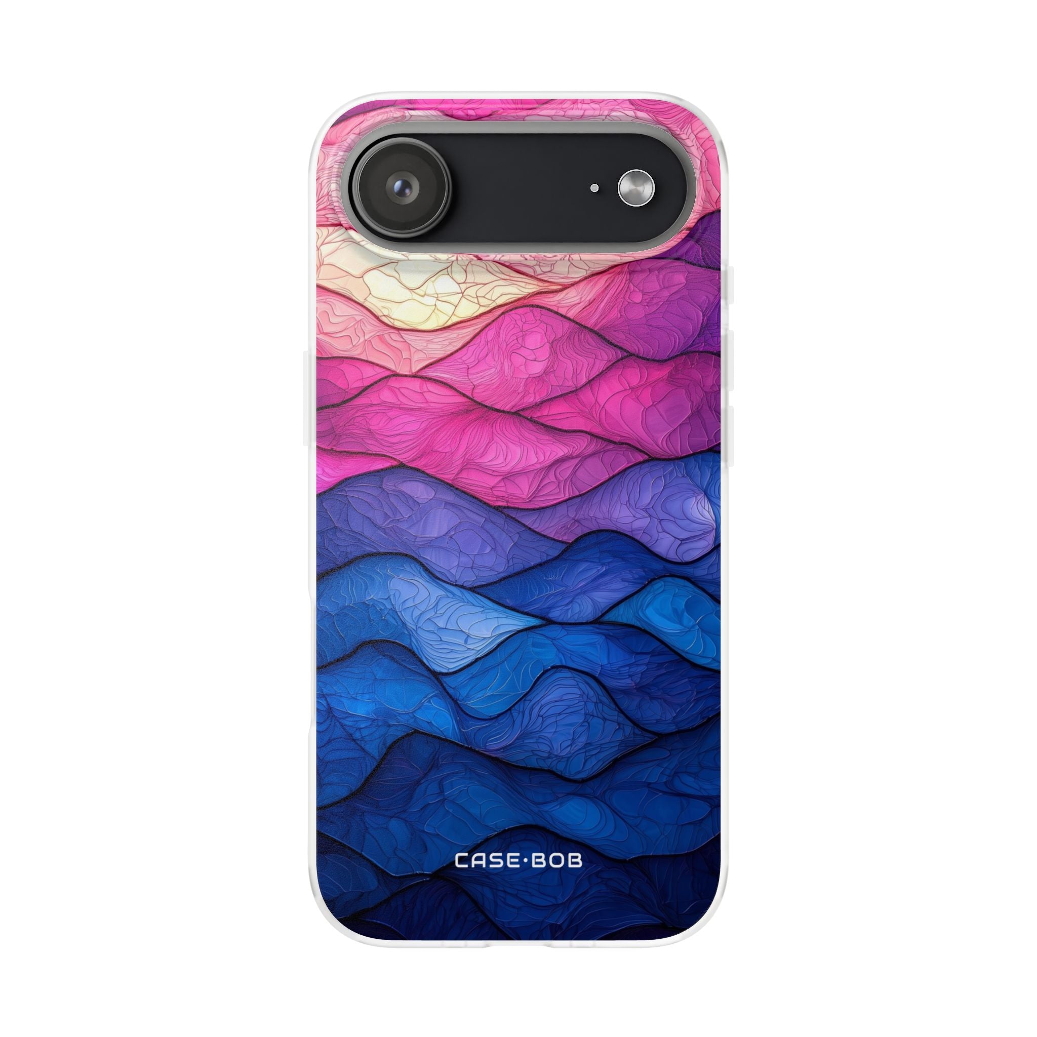 Wavy Vein Gradient iPhone 17 Air Case - Soft - CASE•BOB