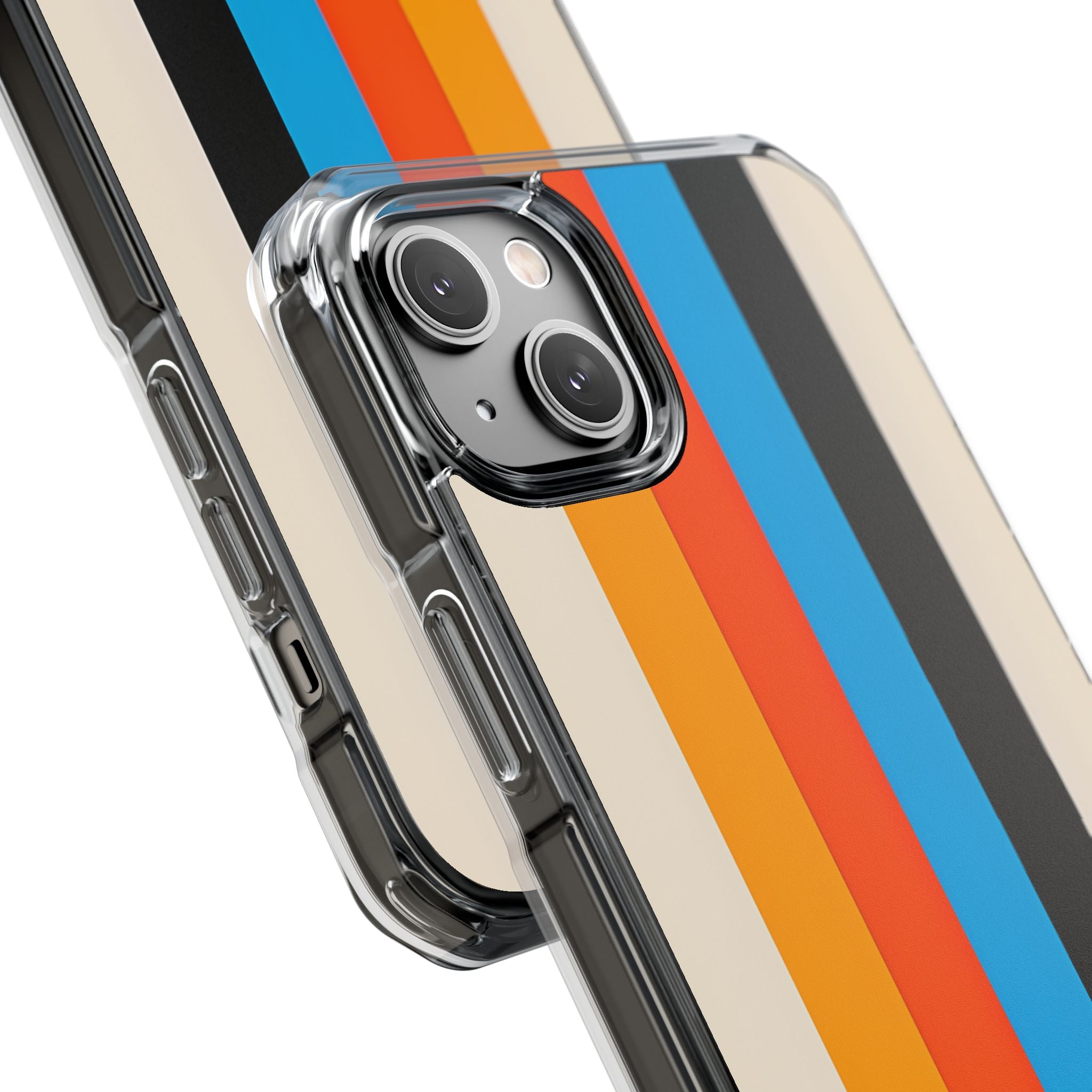 Retro Racing Stripes · Impact Custodia per iPhone · Magsafe