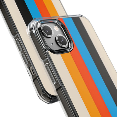 Retro Racing Stripes · Impact Custodia per iPhone · Magsafe