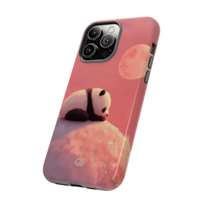 Rose Moon Panda · Tough Coque de téléphone pour iPhone