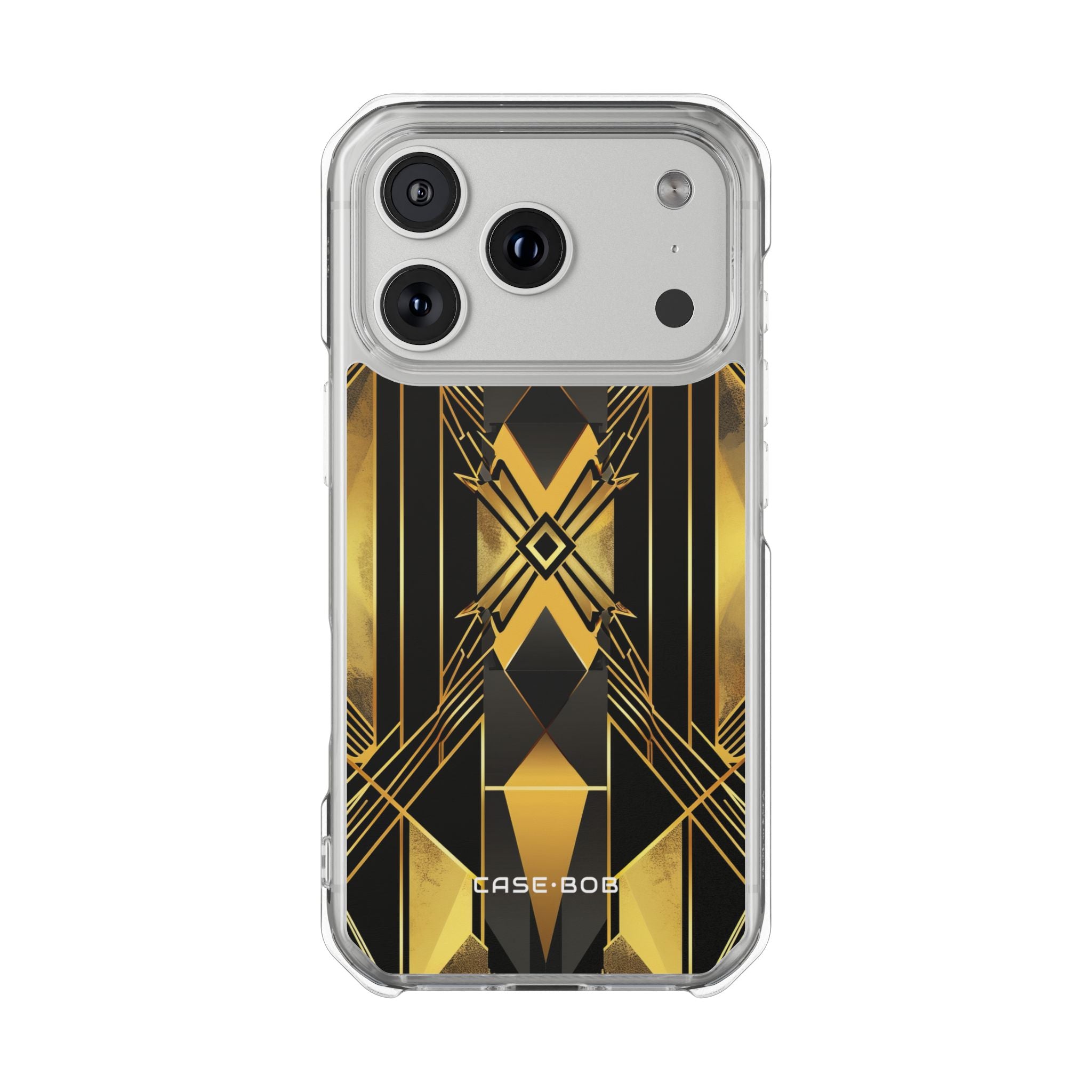 Golden Crosscut iPhone 17 Pro Case - Impact