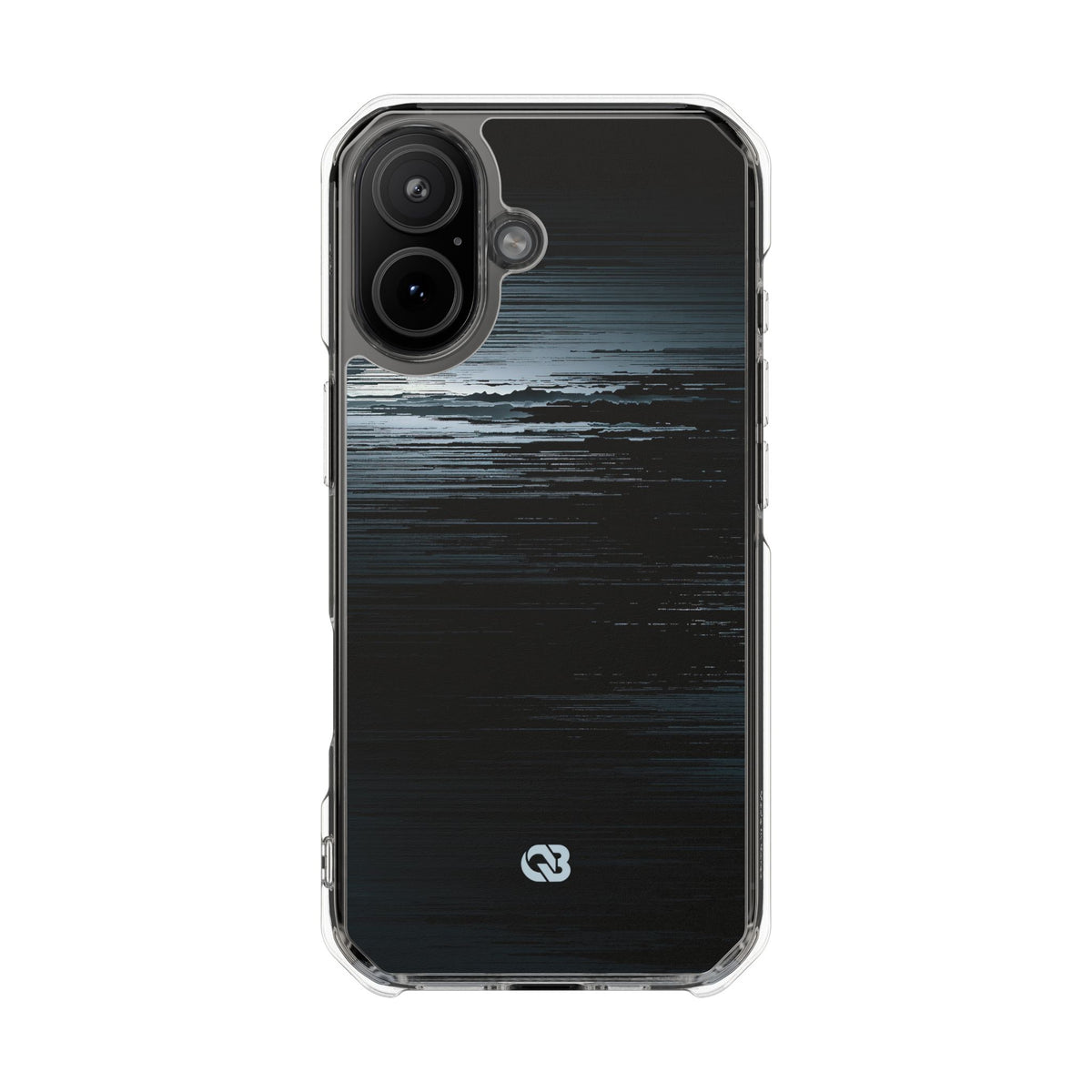 Orbital Horizon · Clear Impact Magnetic Phone Case for iPhone ·  Black