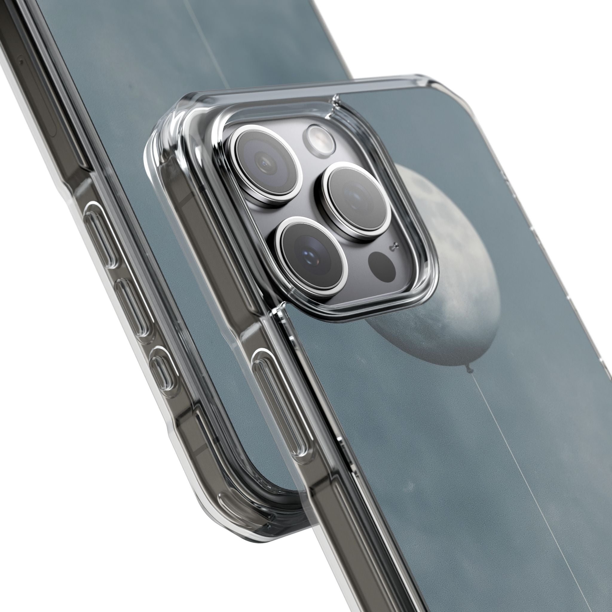 Moon Balloon iPhone 15 Pro Max Case - Impact