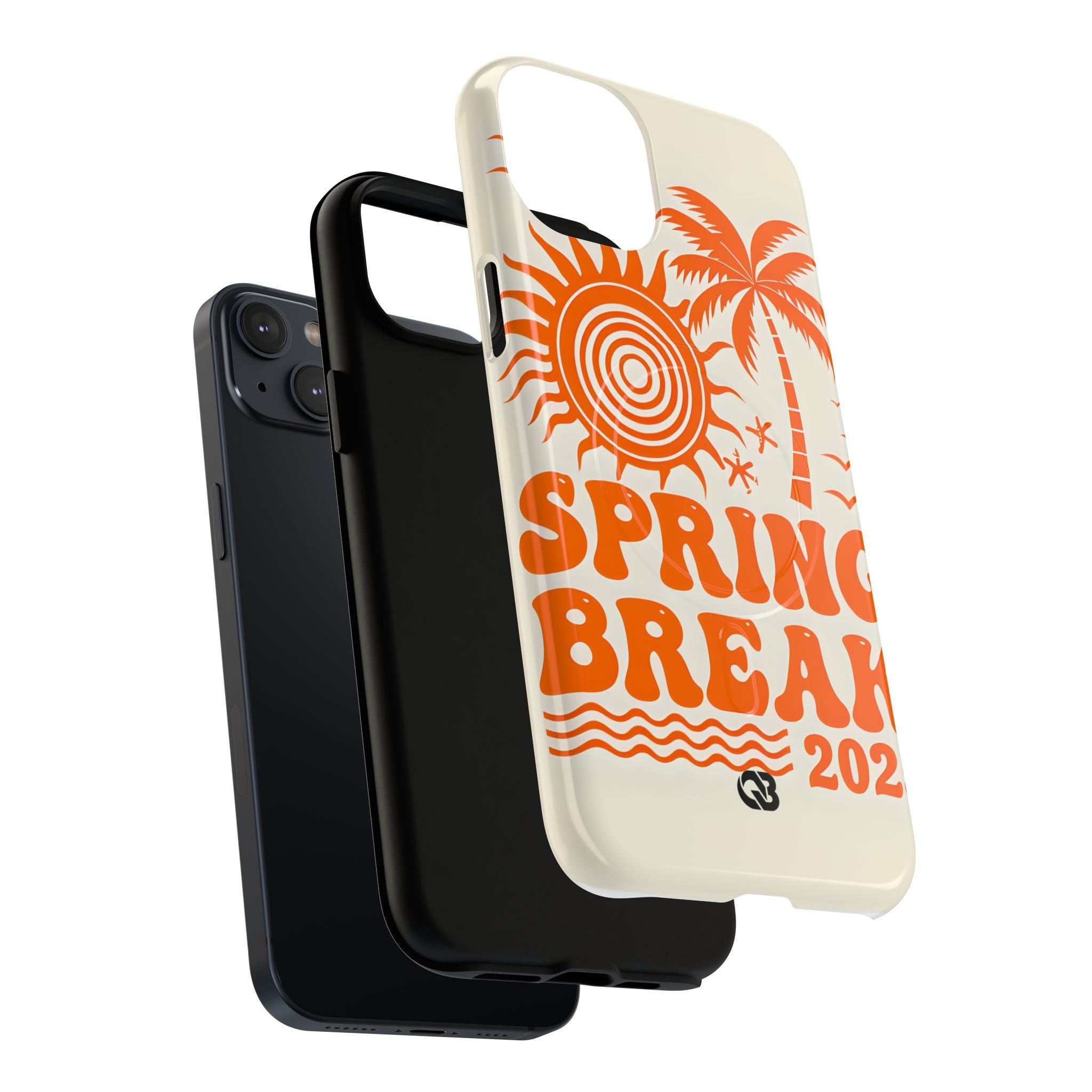 Retro Orange Tide · Tough+ Capa para iPhone · Magsafe