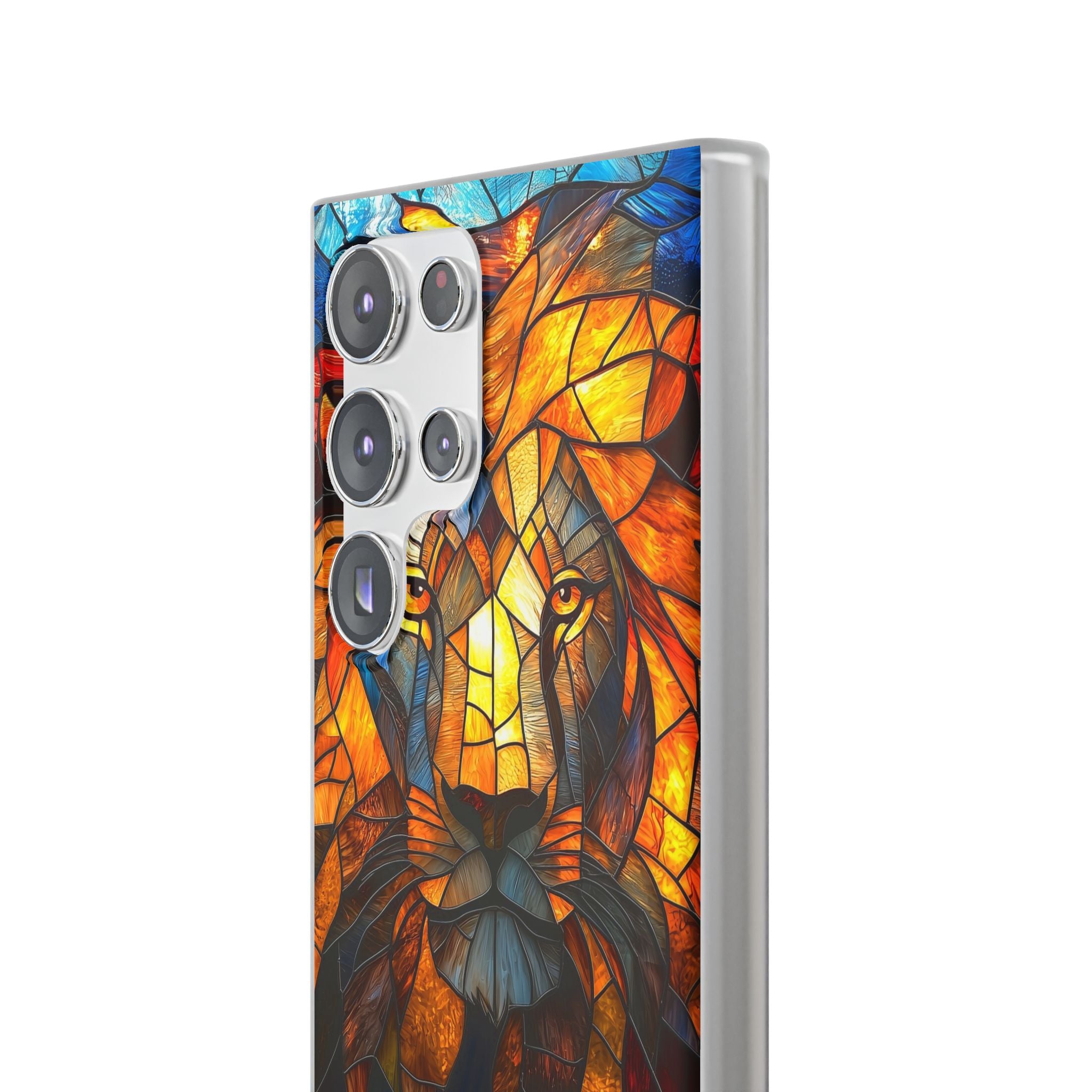 Amber Glass Lion · Soft Coque de téléphone pour Samsung