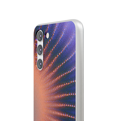 Luminous Aura Burst · Lite Phone Case for Samsung · Blue