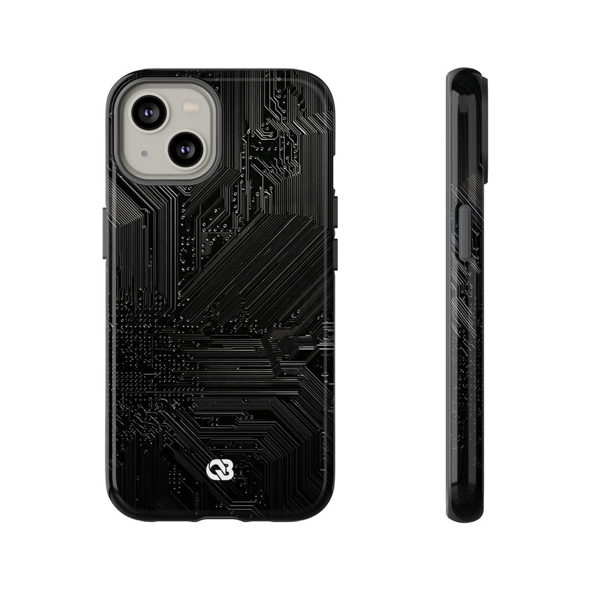 Obsidian Circuitry · Tough Phone Case for iPhone · Black