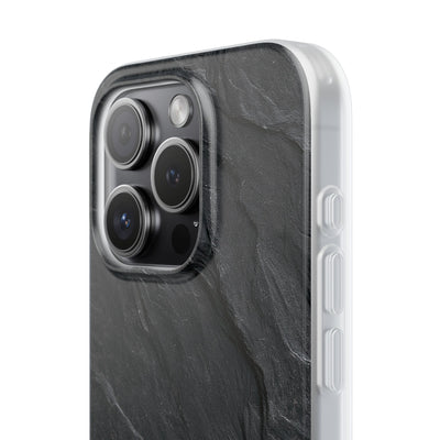 Black Lite Phone Case for iPhone - Midnight Slate Ridge