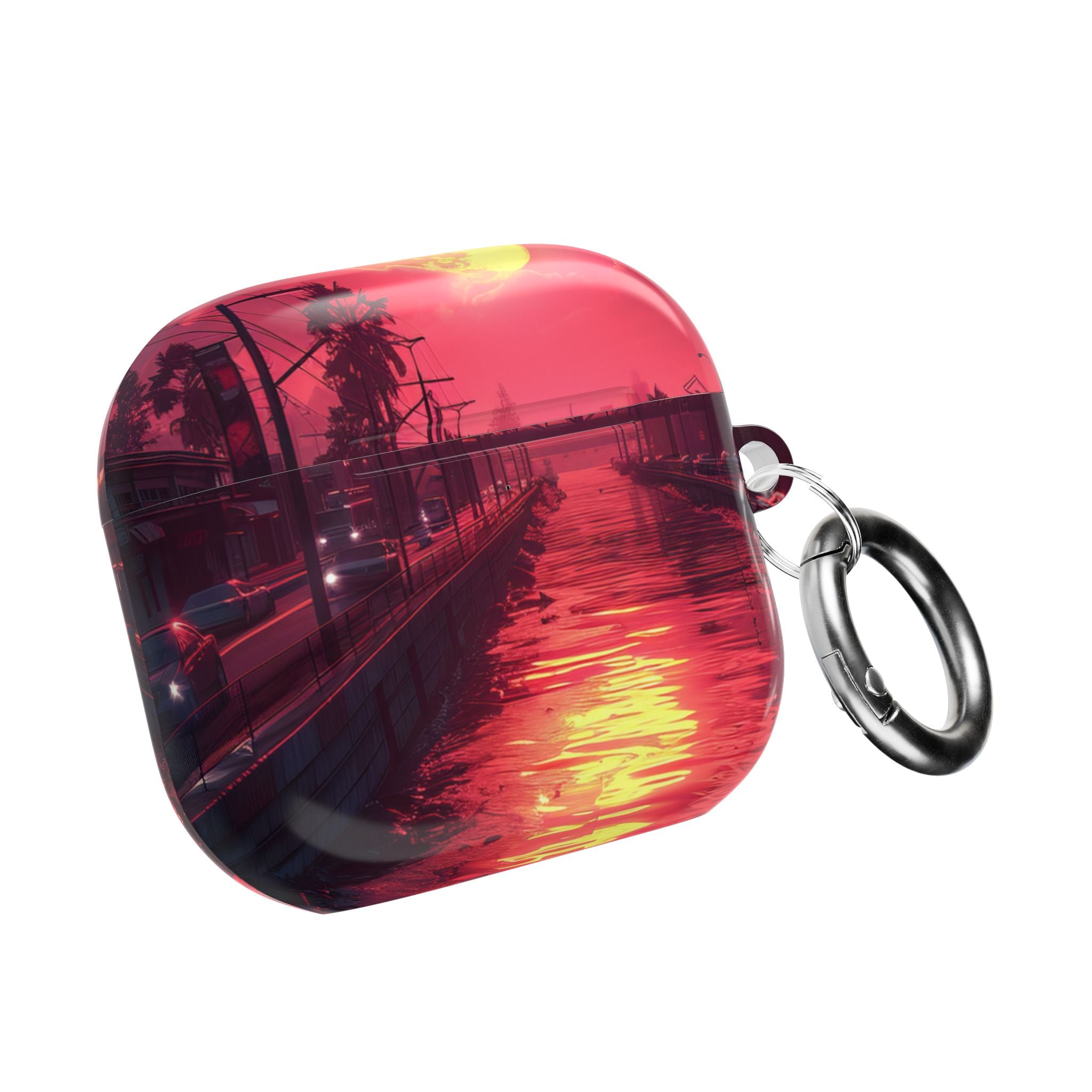 Yellow Moon Reflection - AirPods Case