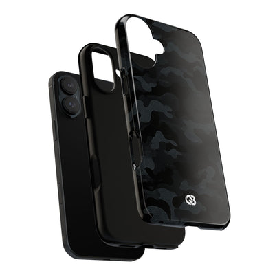 Blackout Urban Camo · Tough Phone Case for iPhone · Black